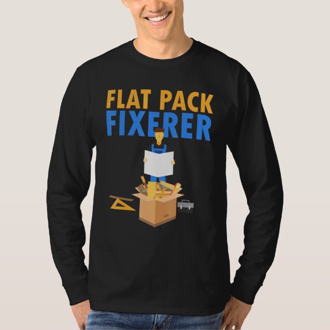 Camiseta Impressão de Discagem do Fixador de Embalagem Simp (Frente)