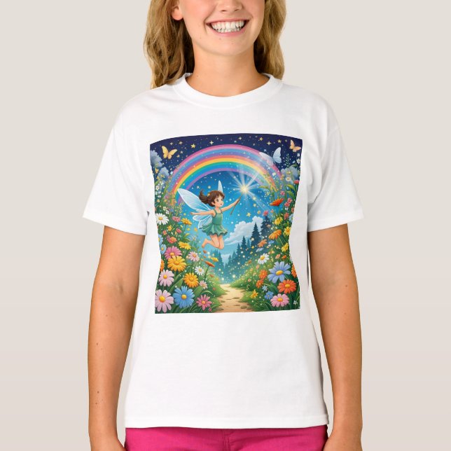 Camiseta Impressão de fairytale T-Shirt (Frente)