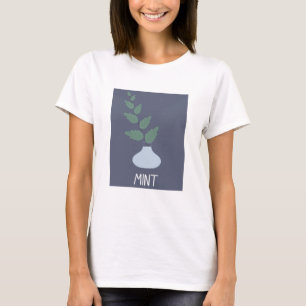 Camiseta impressão de horta