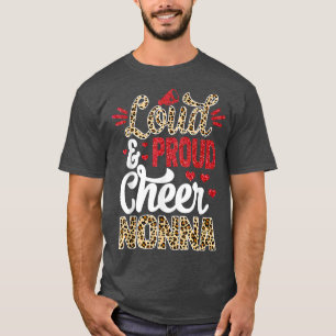 Camiseta Impressão De Leopardo De Ventilador Não Maior E Po