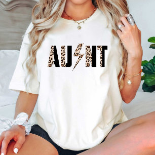 Camiseta Impressão de Leopardo incrível aniversário da titi