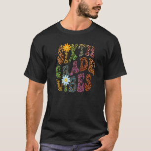 Camiseta Impressão de Leopardo VIBRAÇÕES DA SEXTA SÉRIE Pro