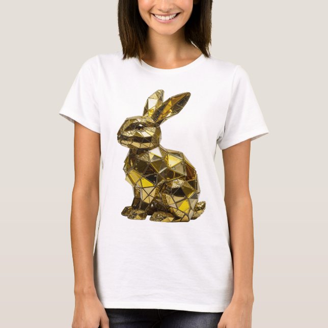 Camiseta Impressão de moda de ARTE ABSTRATA prateada divert (Frente)