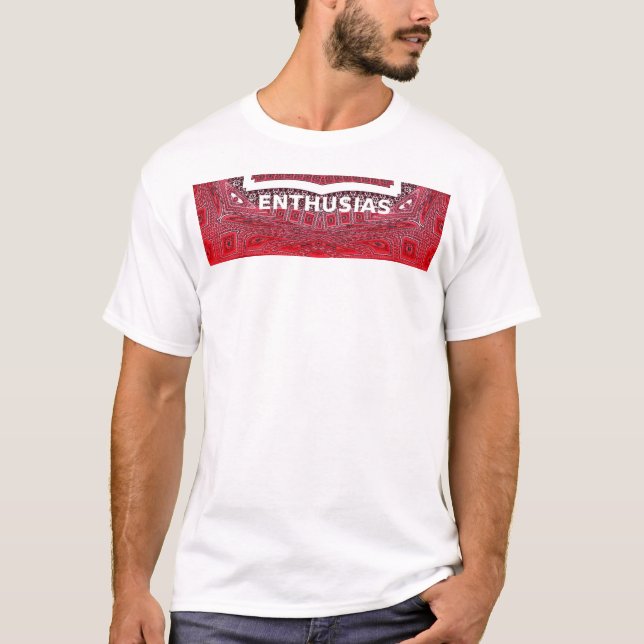 Camiseta Impressão de Padrão de Cultura Sindhi Tradicional (Frente)