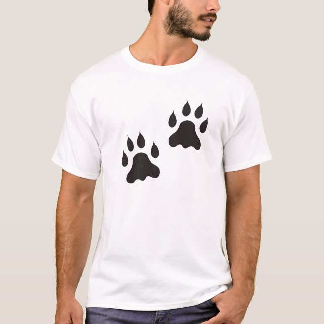 Camiseta Impressão de Paw (Frente)