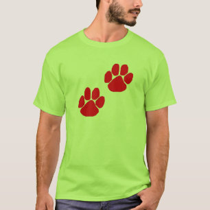 Camiseta Impressão de Paw