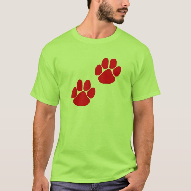 Camiseta Impressão de Paw (Frente)
