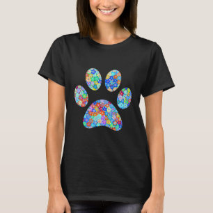 Camiseta Impressão de Paw