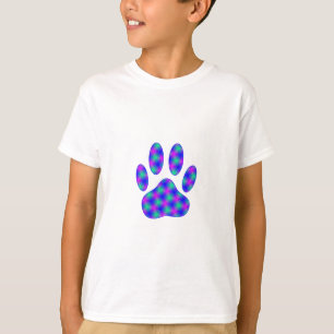 Camiseta Impressão de Paw Cósmico