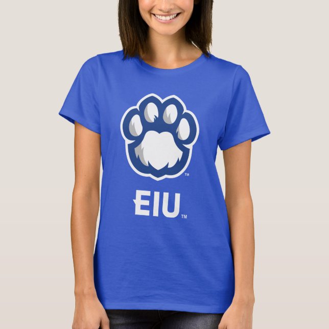 Camiseta Impressão de Paw e EIU de Panteras do Illinois Ori (Frente)