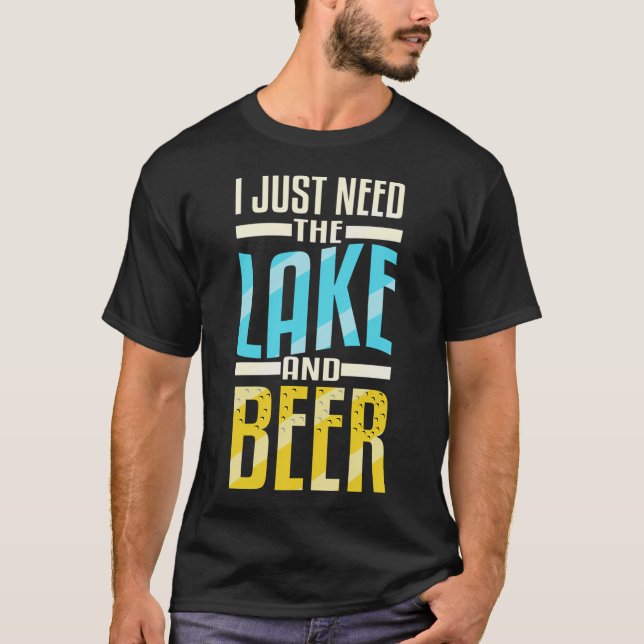 Camiseta Impressão de peixe lúcio (Frente)