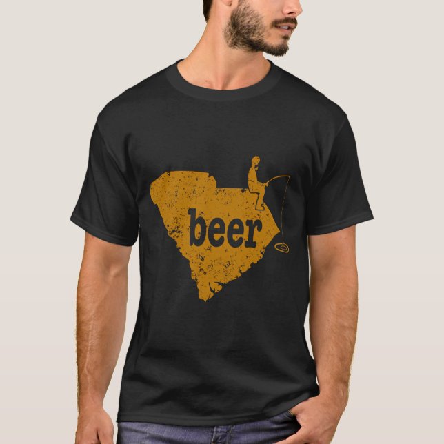 Camiseta Impressão de Peixe Robalo-de-boca-pequena (Frente)