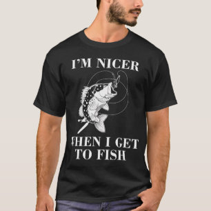 Camiseta Impressão de pesca de robalo de boca grande mais s