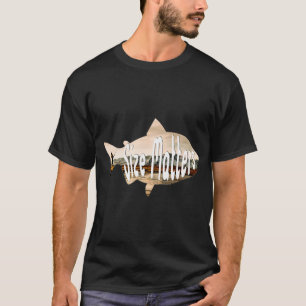 Camiseta Impressão de Pesca Tamanho Importa
