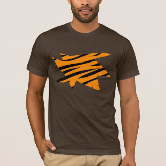Camiseta Impressão de Tigre