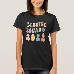Camiseta Impressão de Trip da Família Cruise Squad 2022 Mat