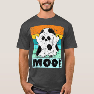 Camiseta Impressão De Vaca Moo Para Homens Mulheres Criança