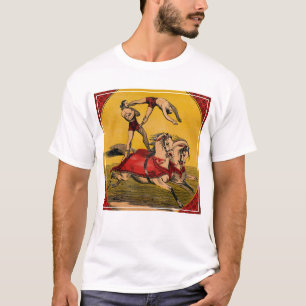 Camiseta Impressão de Vintage de Cavaleiros de Retorno Exec