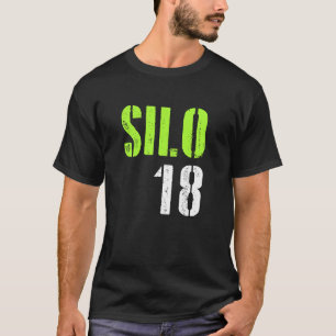 Camiseta Impressão Desgastada Silo 18