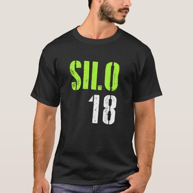 Camiseta Impressão Desgastada Silo 18 (Frente)