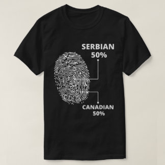 Camiseta Impressão Digital Canadense Sérvio