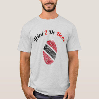 Camiseta Impressão digital em Trinidad e Tobago Trini 2 De