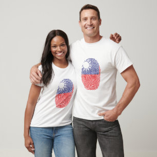 Camiseta Impressão Digital Sinalizador de Taiwan