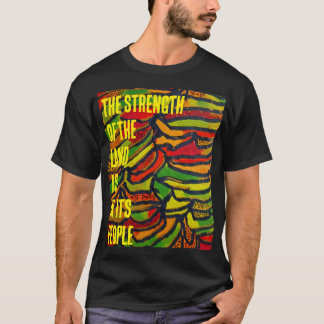 Camiseta Impressão do Congo a força da terra