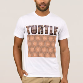 Camiseta Impressão em animais de tartaruga do felpudo Expre