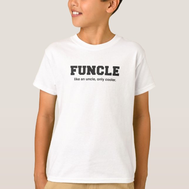 Camiseta Impressão engraçado da faculdade de Funcle (Frente)