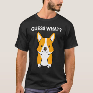 Camiseta Impressão Frente e Verso Adivinhe Qual é o Traseir