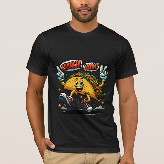Camiseta Impressão gráfica engraçada unisex (Frente)