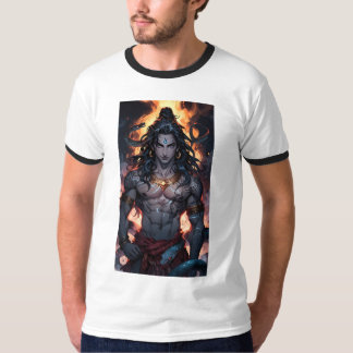 CAMISETA IMPRESSÃO HINDU GOD SHIVA