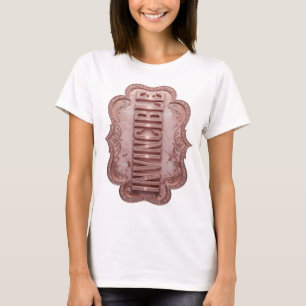 Camiseta Impressão INVISÍVEL Rosa Limpo