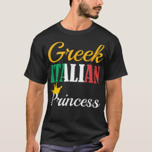 Camiseta IMPRESSÃO ITALIANA FUNNY GREGA Orgulho da Grécia G