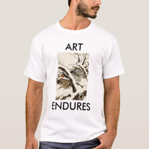Camiseta Impressão japonês do pássaro de T-SHIRT< # 3
