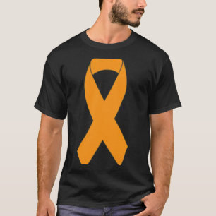 Camiseta Impressão Múltipla Esclerose Ms Orange Ribbon