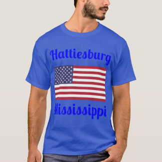 Camiseta Impressão Na moda de Hattiesburg Mississippi