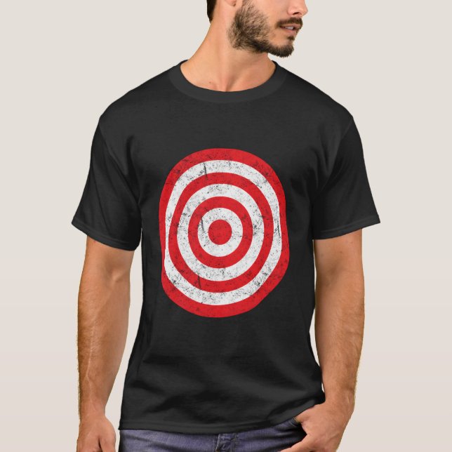 Camiseta Impressão na parte traseira do touro alvo touro Br (Frente)