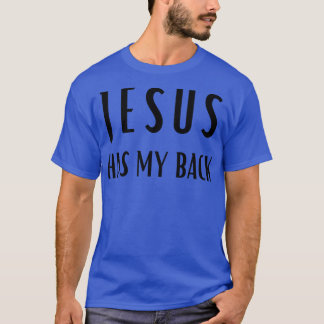 Camiseta Impressão no dorso JESUS TEM MEU TRASEIRO 2