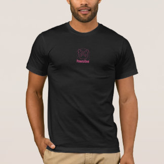 Camiseta Impressão Pawsitiva De Pata De Gato - Vídeo Felino