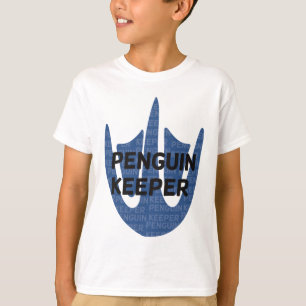 Camiseta Impressão Pé do Guardião de Pinguins
