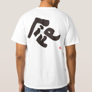 Camiseta Impressão preto-vivo