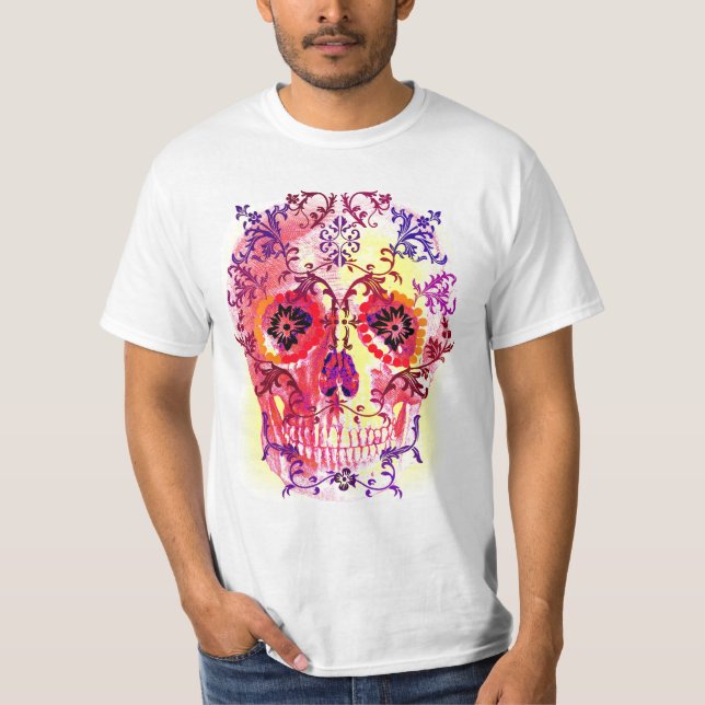 CAMISETA IMPRESSÃO PSIQUEDÉLICO DO CÉU DE AÇÚCAR (Frente)