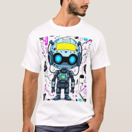 Camiseta Impressão Robô
