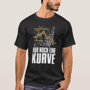 Camiseta Impressão traseira Apenas mais uma curva Caminho e