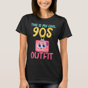Camiseta Impressão traseira Divertido Este é o meu look fix