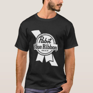 Camiseta Impressão traseira do Ceifador Pabst Blue Ribbon