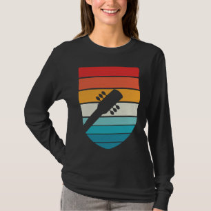 Camiseta Impressão Traseira Vintage Retro Rock & Roll Músic