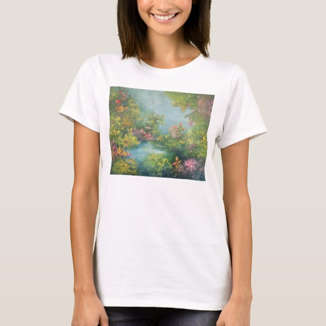 Camiseta Impressão tropical 1993 (Frente)